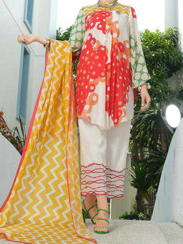Almirah ALP-3PS 842 Red Lawn Collection 2021